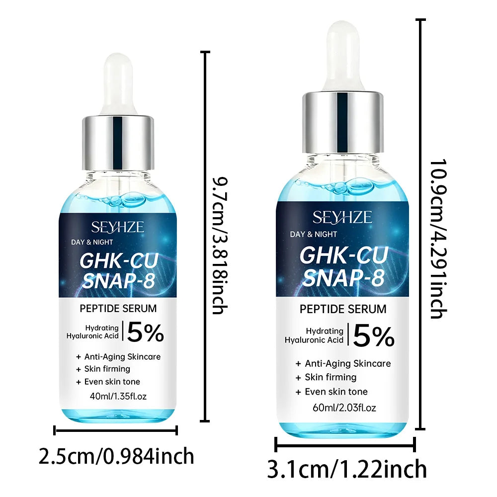 GHK-Cu Blue Copper Peptide Essence 40ml 60ml – Skin Tightening, Lifting, Even Tone, Deep Hydration, UK