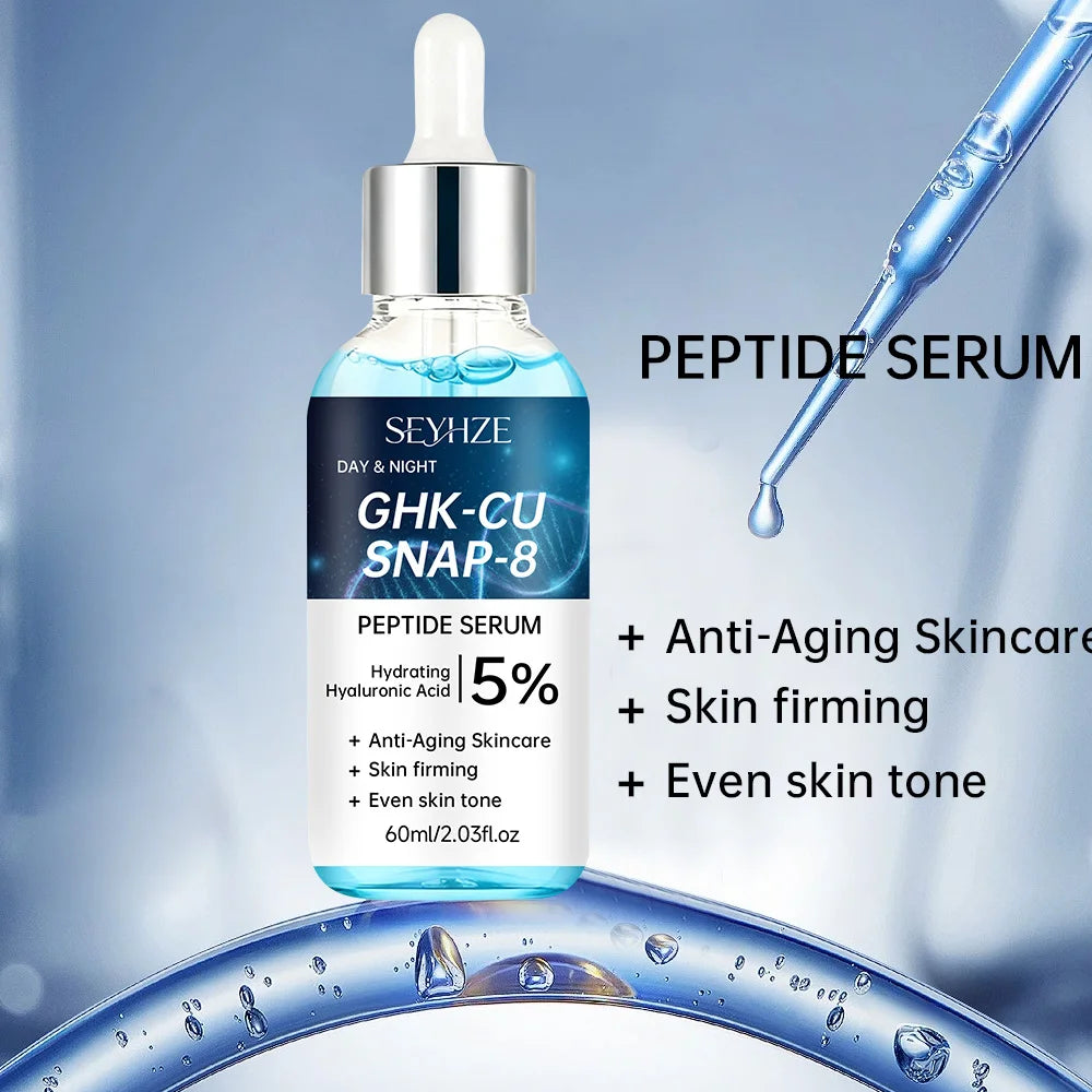 GHK-Cu Blue Copper Peptide Essence 40ml 60ml – Skin Tightening, Lifting, Even Tone, Deep Hydration, UK
