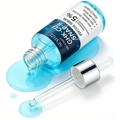 GHK-Cu Blue Copper Peptide Essence 40ml 60ml – Skin Tightening, Lifting, Even Tone, Deep Hydration, UK