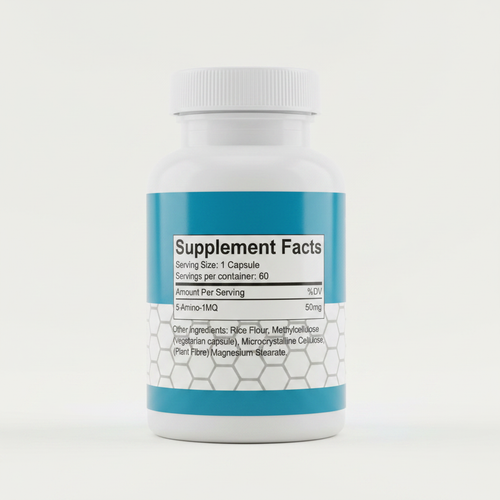 5-Amino-1MQ Supplement Facts - 50mg per capsule, 60 servings